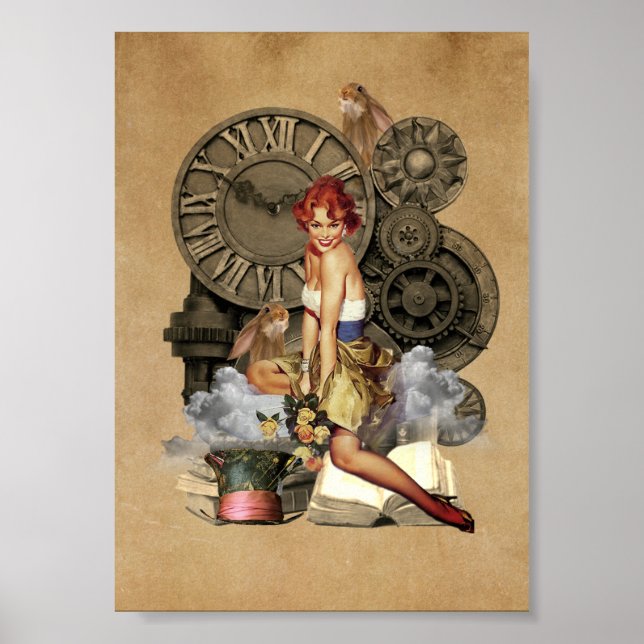 Affiche "Vous ne pouvez pas tuer le temps" (Devant)