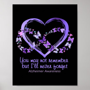 Affiche Vous ne vous souvenez peut-être pas, mais je n'oub