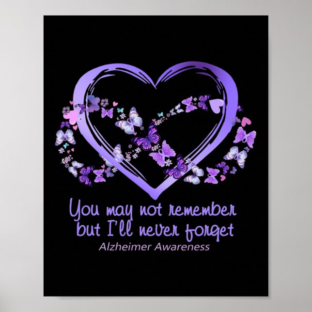 Affiche Vous ne vous souvenez peut-être pas, mais je n'oub (Devant)