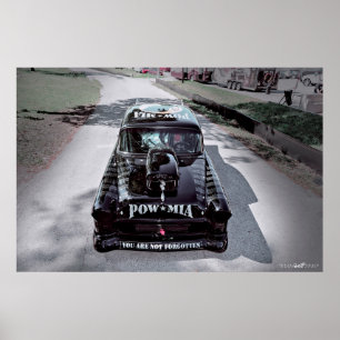 Affiche Vous N'Êtes Pas Oublié 1955 POW-MIA Chevy