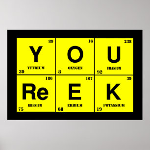 Affiche Vous Parlez Reek_Chimiquement