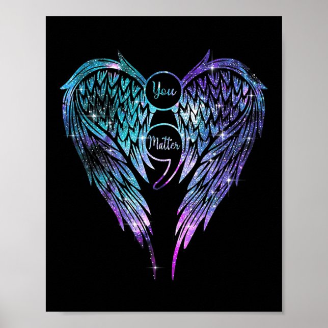 Affiche Vous pensez ailes Prévention du suicide Sensibilis (Devant)