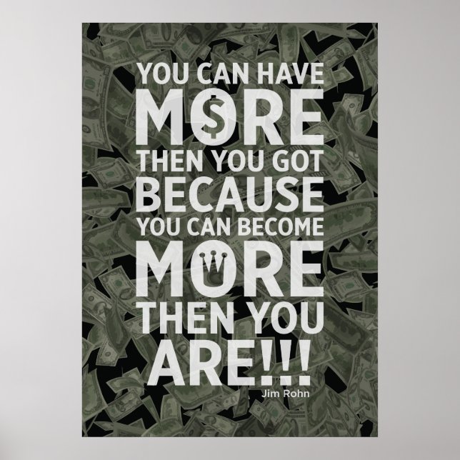 Affiche Vous pouvez avoir plus d'attrait (Devant)