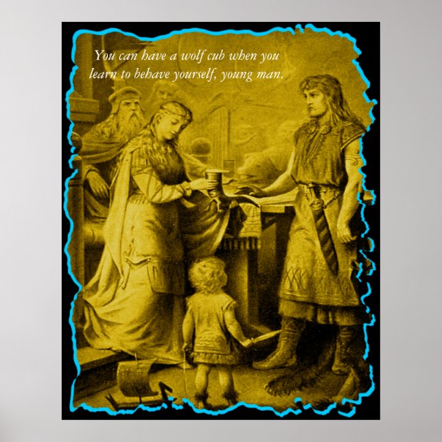 Affiche Vous pouvez avoir un petit loup... (Devant)