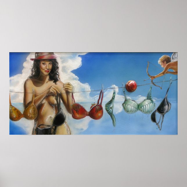 Affiche vous pouvez laisser votre casquette sur - joe cock (Devant)