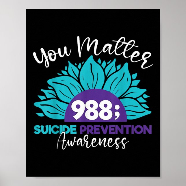 Affiche Vous Prévention de la sensibilisation au suicide  (Devant)