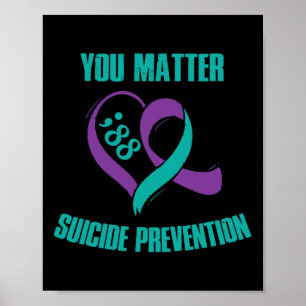 Affiche Vous Problème 988 Prévention du suicide Prévention