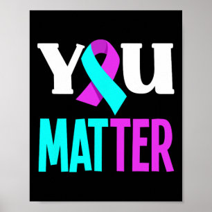 Affiche Vous Problème Soutien Prévention du Suicide Sensib