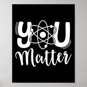 Affiche Vous Professeur de sciences Problème Chimie Biolog