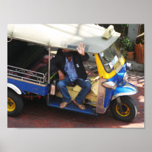 Affiche Vous voulez TAXI TUK-TUK ?