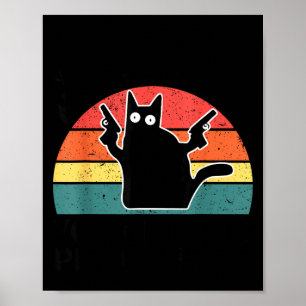 Affiche Vous Vous Mêlez Au Meow Meow Vous Obtenez Ce Peow