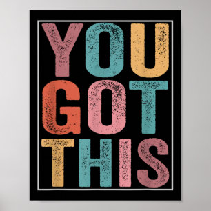 Affiche Vous Y Arrivez Design Motivationnel Pour La Journé