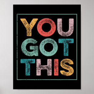 Affiche Vous y êtes Citation cool de motivation