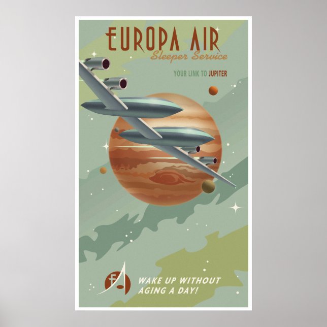 Affiche Voyage à Jupiter (Devant)