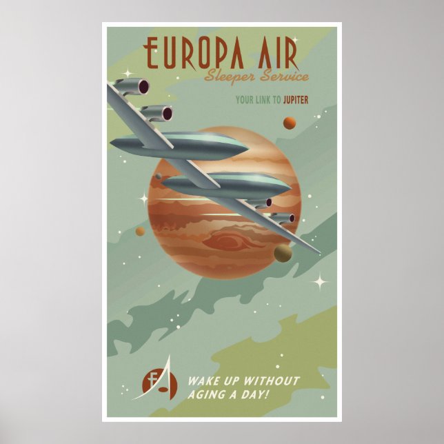 Affiche Voyage à Jupiter (Devant)