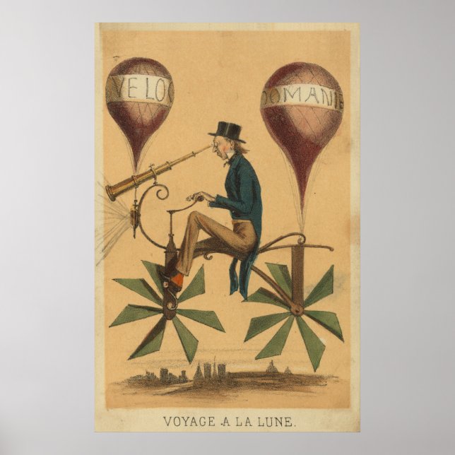 Affiche Voyage a la lune (Devant)