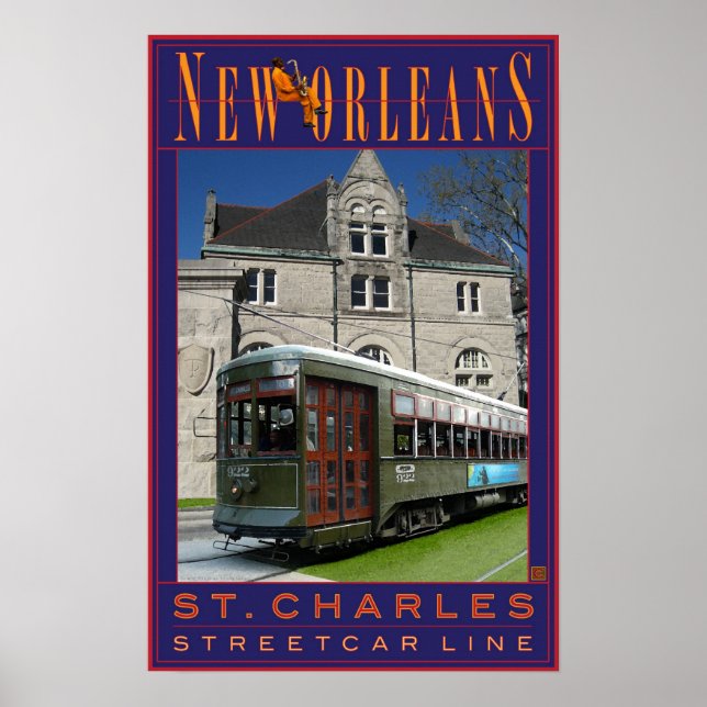 Affiche VOYAGE À La Nouvelle-Orléans-N'awlins (Devant)