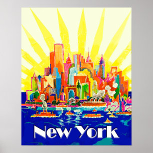 Affiche Voyage à New York