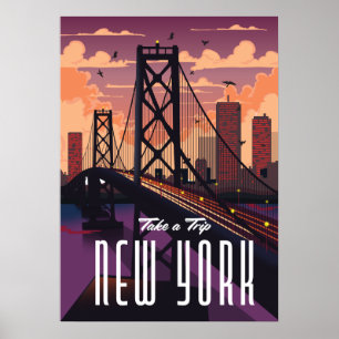 Affiche Voyage à New York