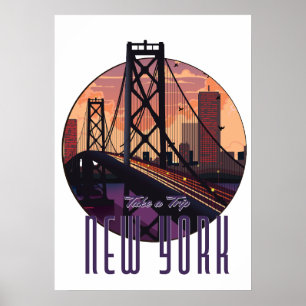 Affiche Voyage à New York