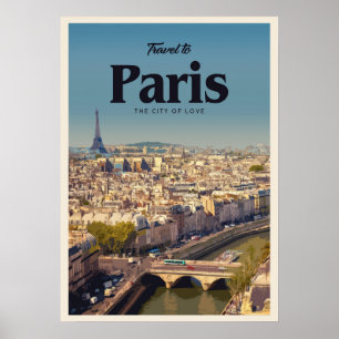 Affiche Voyage à Paris