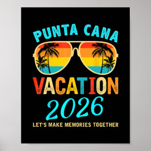 Affiche Voyage à Punta Cana 2026 Vacances à la plage Vacan