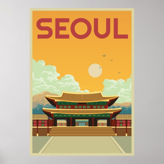 Affiche Voyage à Séoul (Devant)