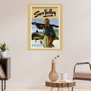 Affiche Voyage à Sun Valley, Idaho