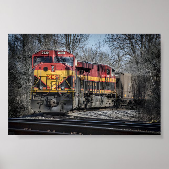 Affiche Voyage à vapeur : Antique Train Art (Devant)