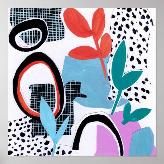 Affiche Voyage Abstrait (Devant)