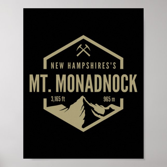 Affiche Voyage au Mont Monadnock  (Devant)