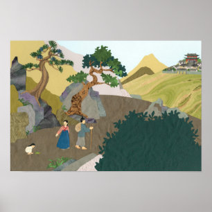 Affiche Voyage au Palais à partir du Livre de NAVIRE TURTL