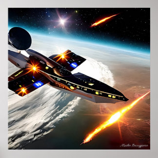 Affiche Voyage aux étoiles