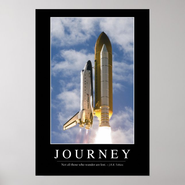 Affiche Voyage : Citation 1 inspirante (Devant)