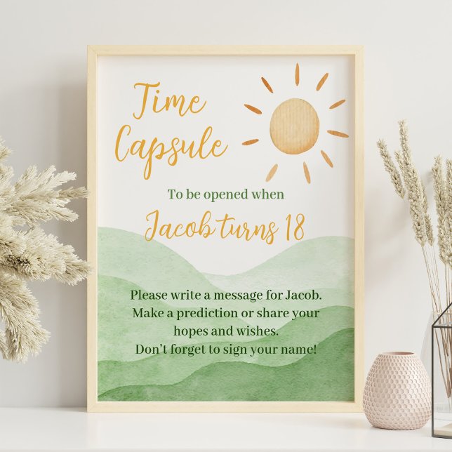 Affiche Voyage d'abord autour du soleil Anniversaire (Créateur téléchargé)