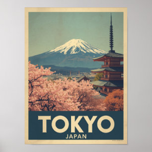 Affiche Voyage dans le Tokyo d'Antan