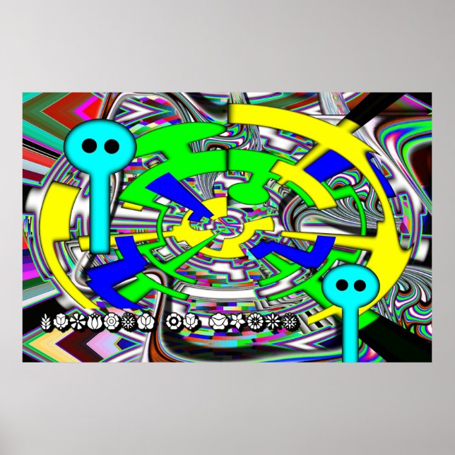 Affiche Voyage dans l'espace (Devant)