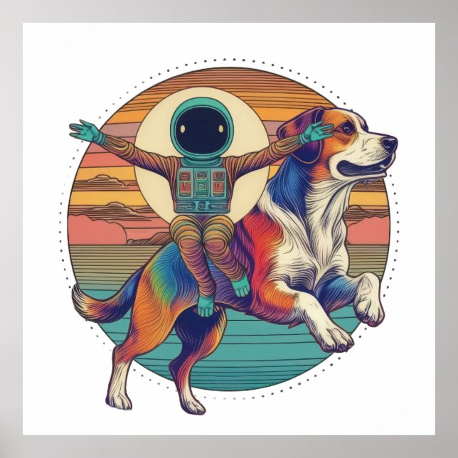 Affiche Voyage d'astronaute (Devant)