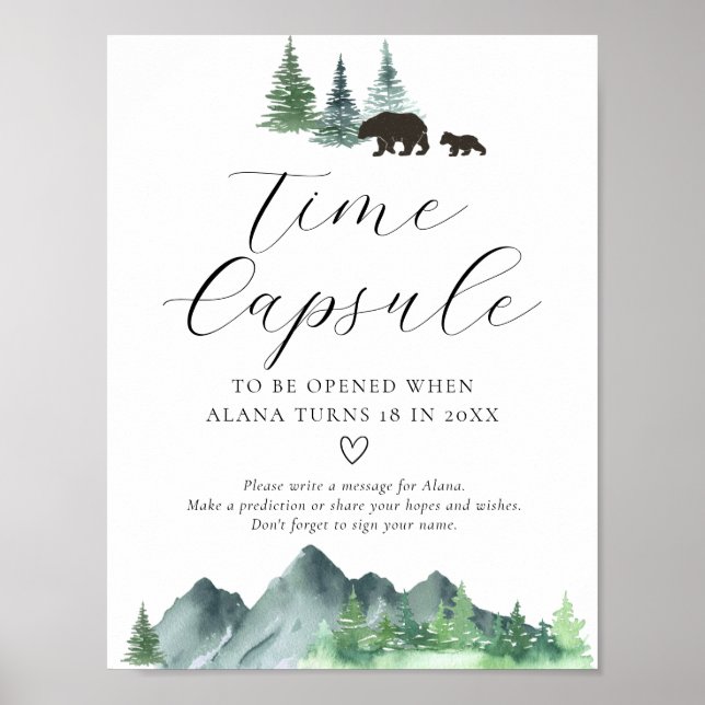 Affiche Voyage d'aventure commence temps Capsule (Devant)