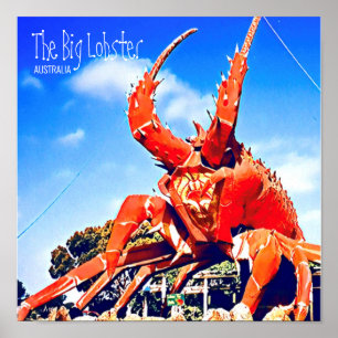 Affiche Voyage de Big Lobster en Australie du Sud