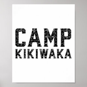 Affiche Voyage de camping de retrouvailles au camp d'été C