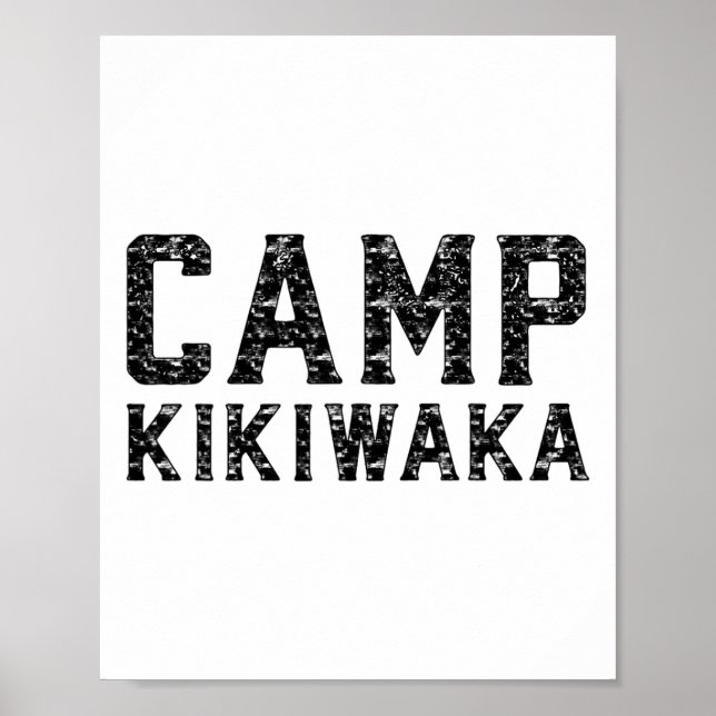 Affiche Voyage de camping de retrouvailles au camp d'été C (Devant)