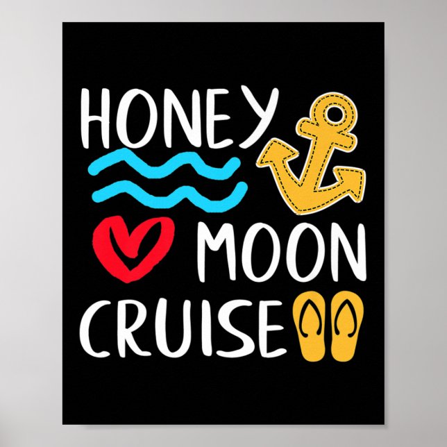 Affiche Voyage de croisière de lune de miel Couples Great  (Devant)