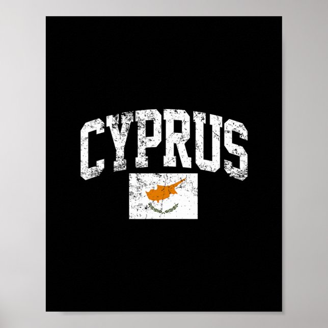 Affiche Voyage de famille à Chypre Cadeau de vacances à Ch (Devant)