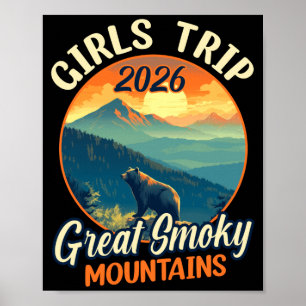 Affiche Voyage de filles 2026 parc national des grandes mo