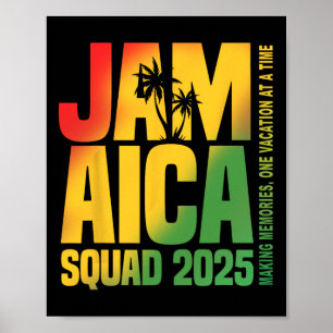 Affiche Voyage de fin d'études de la Squad Jamaica 2025 Va