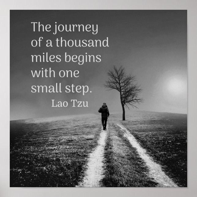 Affiche Voyage de mille milles — (Devant)