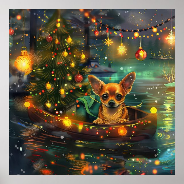Affiche Voyage de Noël festif à Chihuahua (Devant)