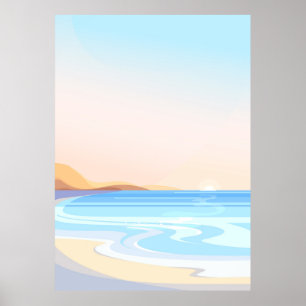 Affiche Voyage de plage