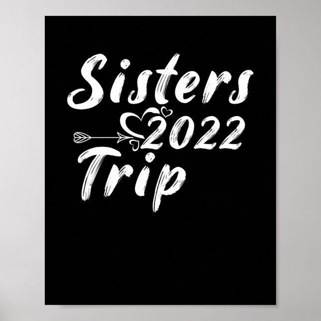 Affiche Voyage de soeurs 2022 Vacances (Devant)